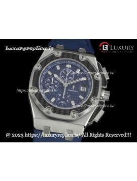 AUDEMARS PIGUET ROYAL OAK OFFSHORE 26030 JUAN PABLO MONTOYA LIMITED EDITION BLUE DIAL