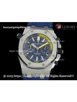 AUDEMARS PIGUET ROYAL OAK OFFSHORE DIVER CHRONOGRAPH 26703 - BLUE