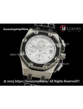 AUDEMARS PIGUET ROYAL OAK OFFSHORE 26030 JUAN PABLO MONTOYA LIMITED EDITION SILVER DIAL