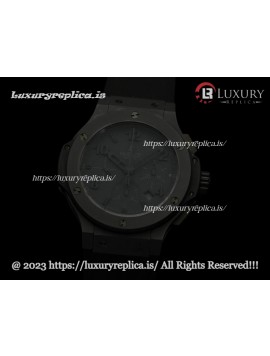 HUBLOT BIG BANG ALL BLACK LIMITED EDITION SWISS AUTOMATIC FULL CERAMIC - RUBBER STRAP