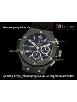 HUBLOT BIG BANG BLACK MAGIC LIMITED EDITION SWISS AUTOMATIC FULL CERAMIC - RUBBER STRAP