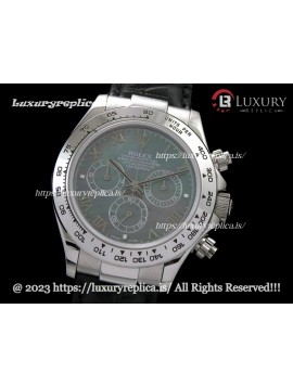 ROLEX DAYTONA SWISS AUTOMATIC MOVEMENT - MOP BLACK DIAL - ROMAN MARKERS