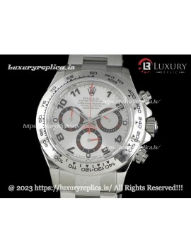 ROLEX DAYTONA 116509 SWISS AUTOMATIC SILVER DIAL